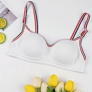 White Size large  B cup brand new white sport bra
